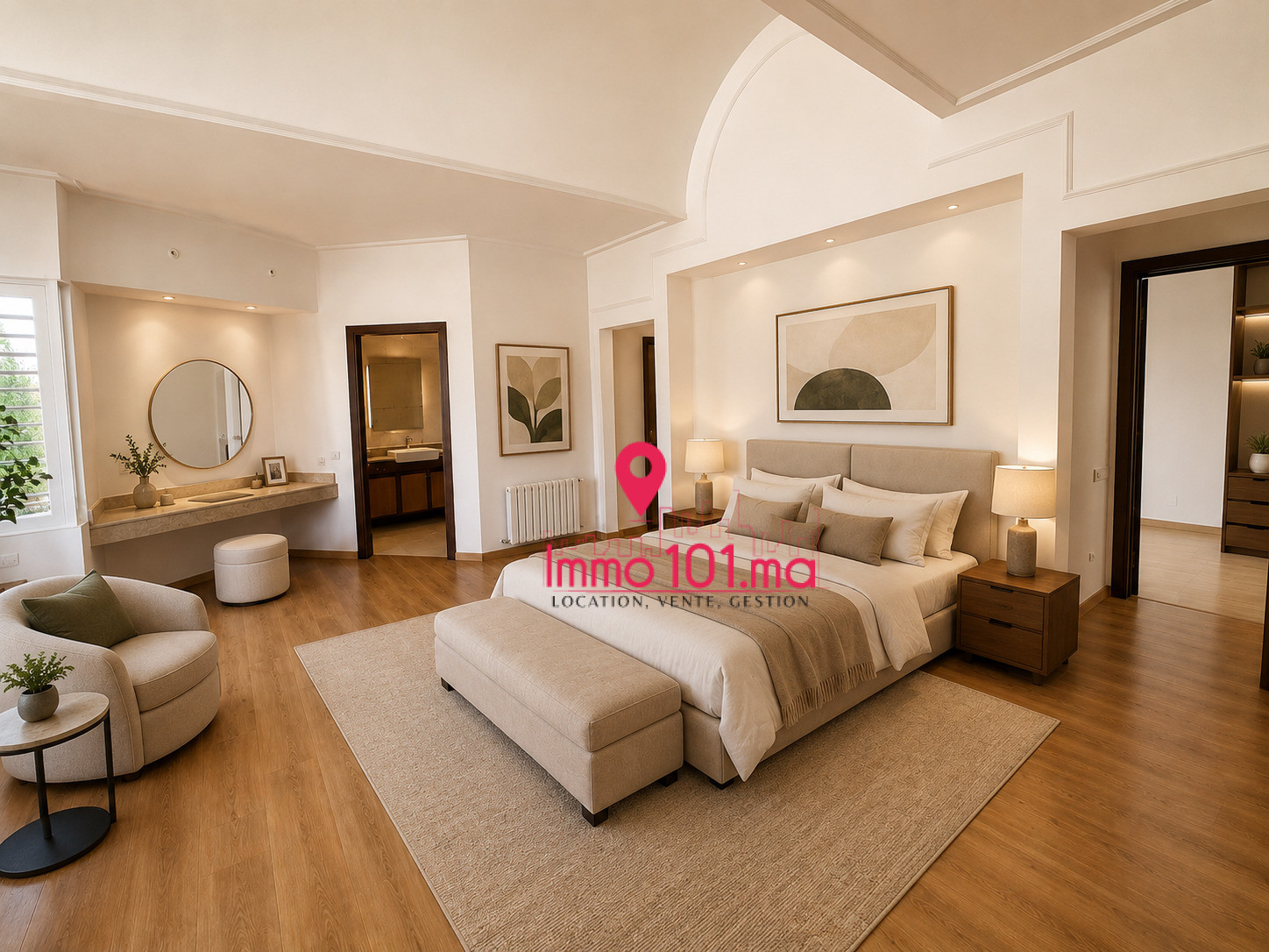 Location villa vide à Souissi ZLLVV2493